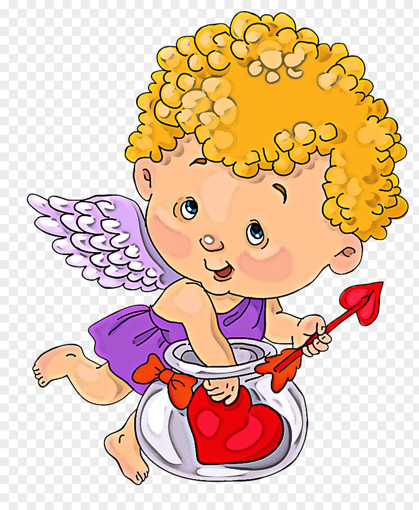 Cartoon Child Cupid PNG