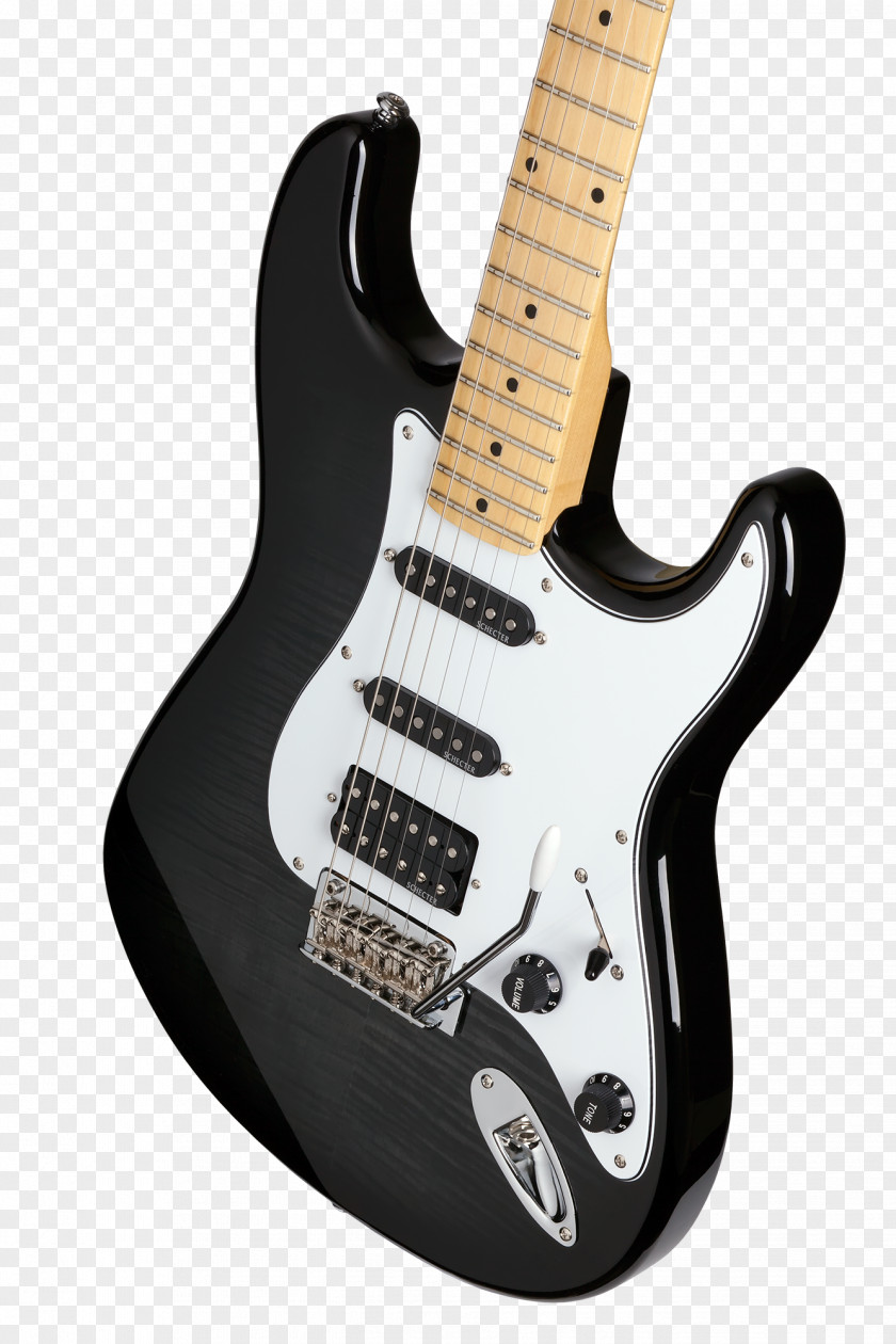 Folk-custom Electric Guitar Musical Instruments String Schecter Research PNG