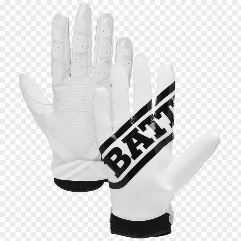 Glove White American Football Protective Gear Sporting Goods PNG