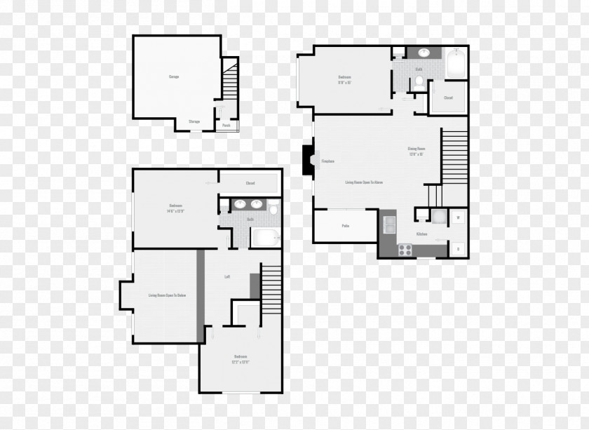 Attic Floor Plan McNeil Ranch Apartments Drive Bed PNG