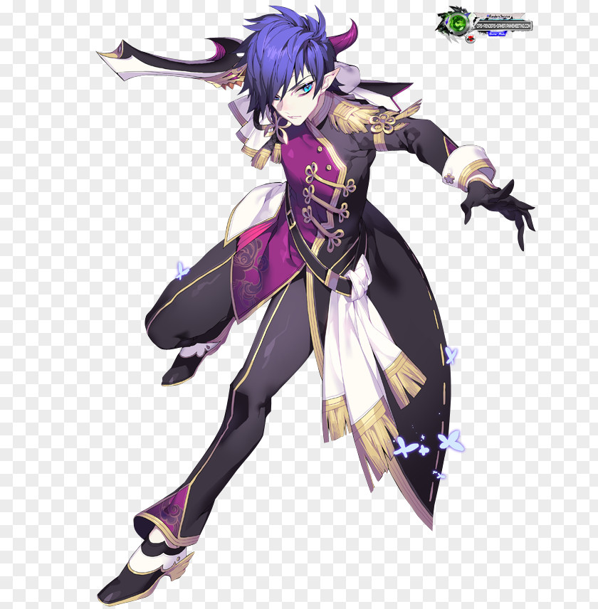 Elsword Ciel Phantomhive Character Fan Art PNG