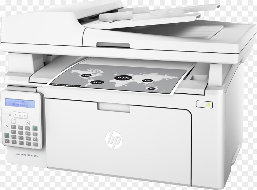 Hewlett-packard Hewlett-Packard Multi-function Printer HP LaserJet Pro MFP M130 PNG