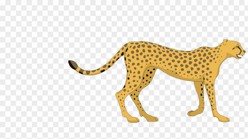 Leopard Cheetah Cartoon Clip Art PNG