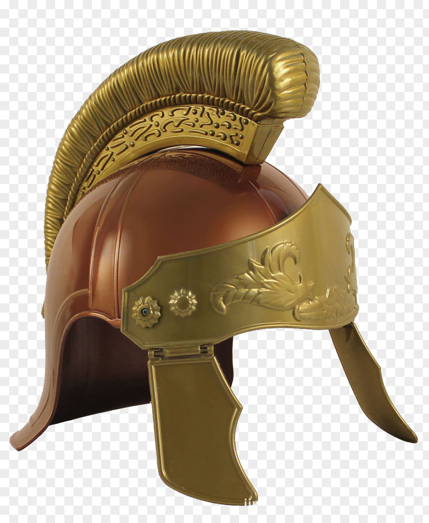 Medieval Golden Helmet Middle Ages Hat Galea PNG