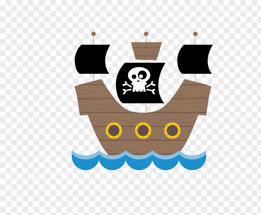 Pirate Ship Piracy Cartoon PNG