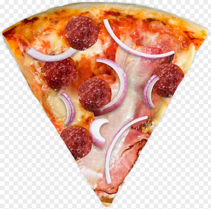 Pizza Sicilian Bacon Cheese PNG