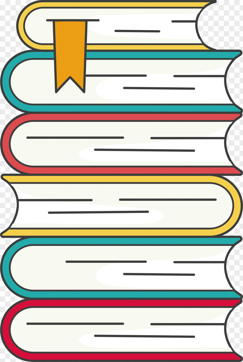 A Stack Of Books Book Clip Art PNG