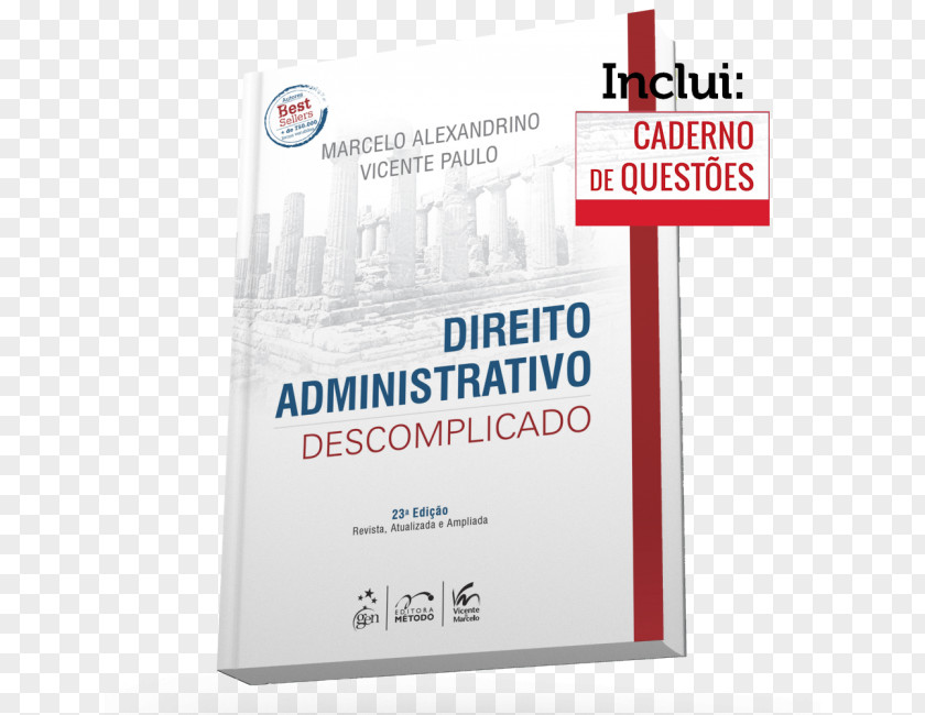 Book RESUMO DE DIREITO ADMINISTRATIVO DESCOMPLICADO Direito Constitucional Descomplicado Administrativo + Caderno De PNG