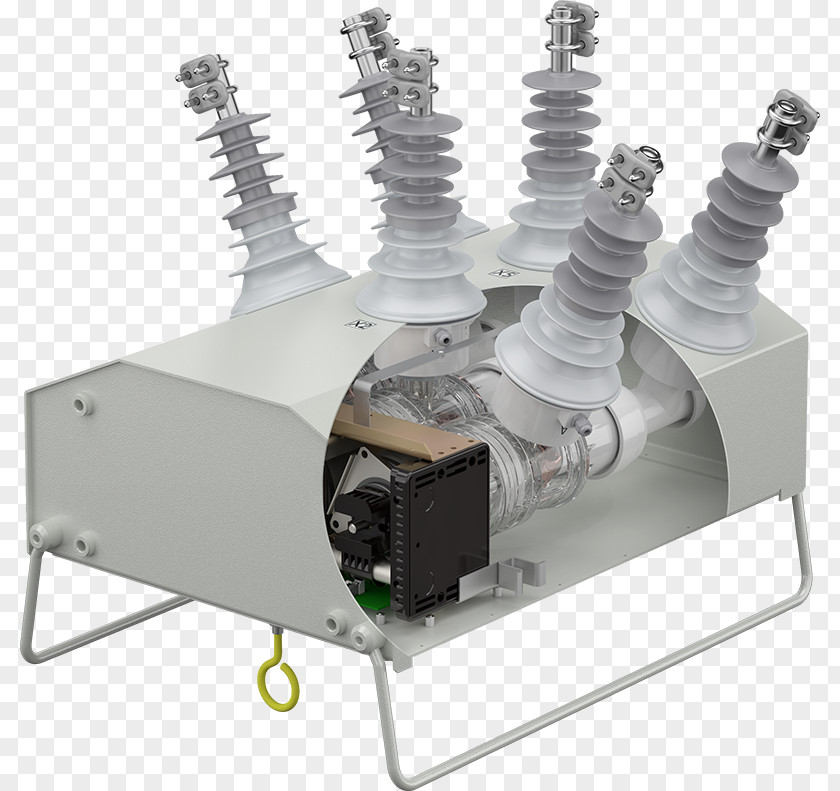 High Voltage Current Transformer Recloser Circuit Breaker Electrical Network PNG