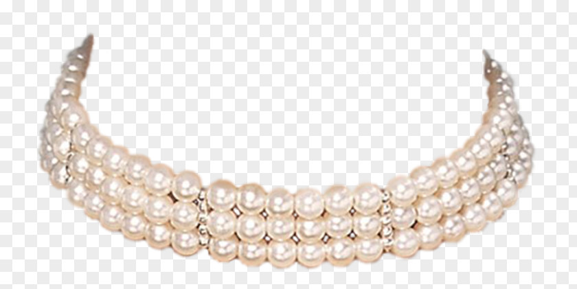 Pearl Necklace Earring PNG