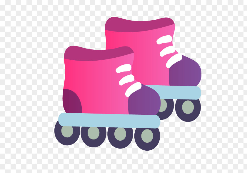 Roller Skates Skate Shoe Skating Cartoon PNG