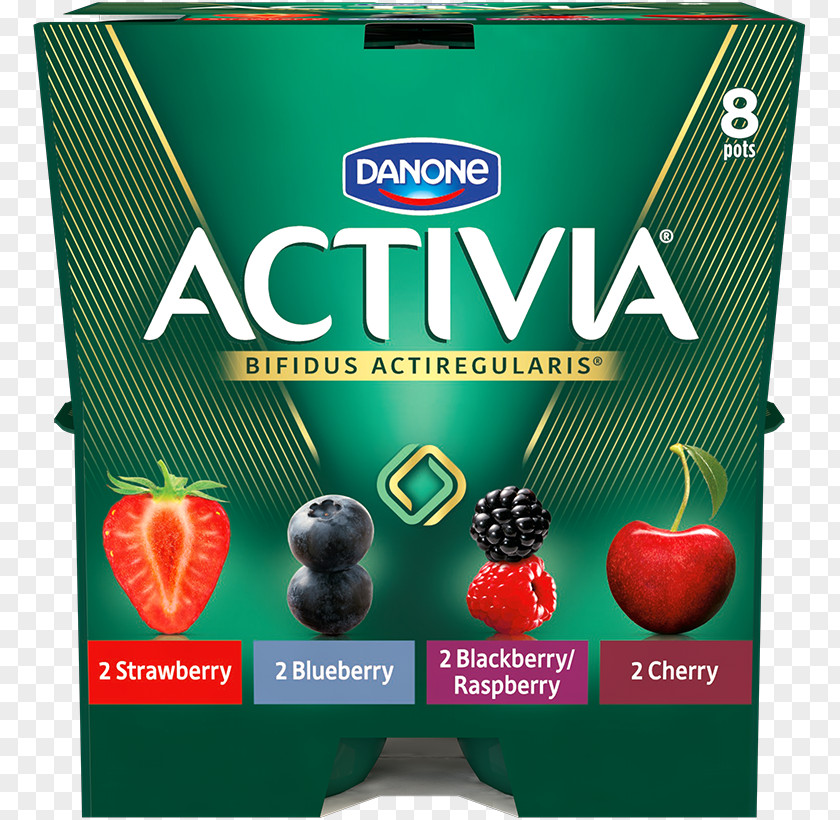 Strawberry Blueberry Breakfast Cereal Activia Yoghurt Muesli Bifidobacterium Animalis PNG