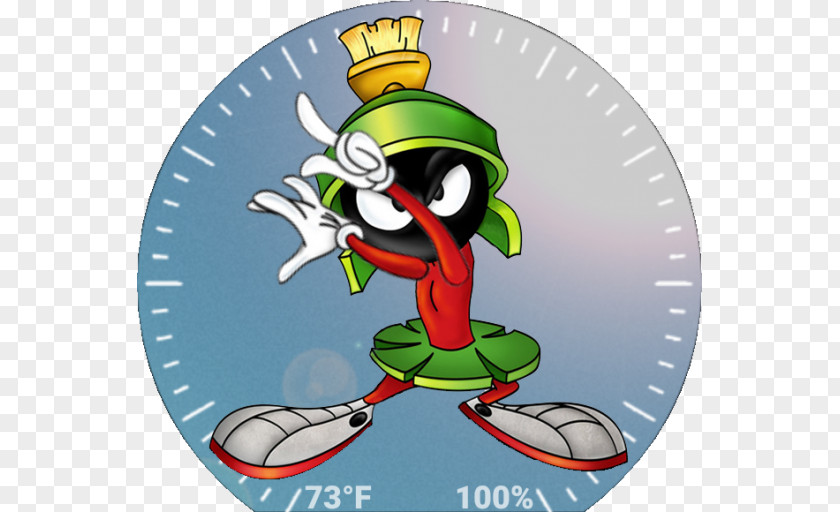 Watch Marvin The Martian Looney Tunes Moto 360 Cartoon PNG