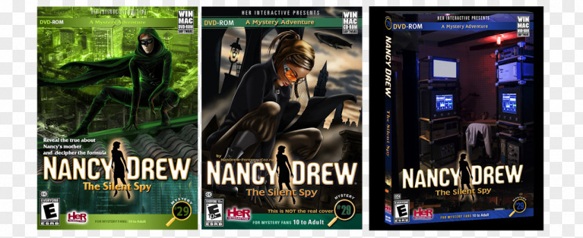 Xbox 360 Nancy Drew: Secrets Can Kill PC Game Video PNG
