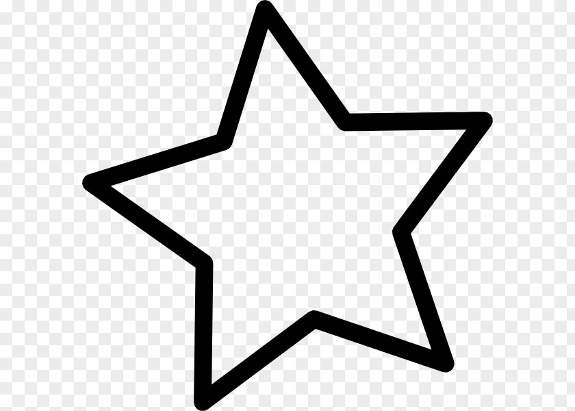 Blank White Cliparts Star Shape The Trial Series Clip Art PNG