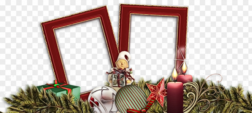 Christmas Ornament Holiday Picture Frame PNG