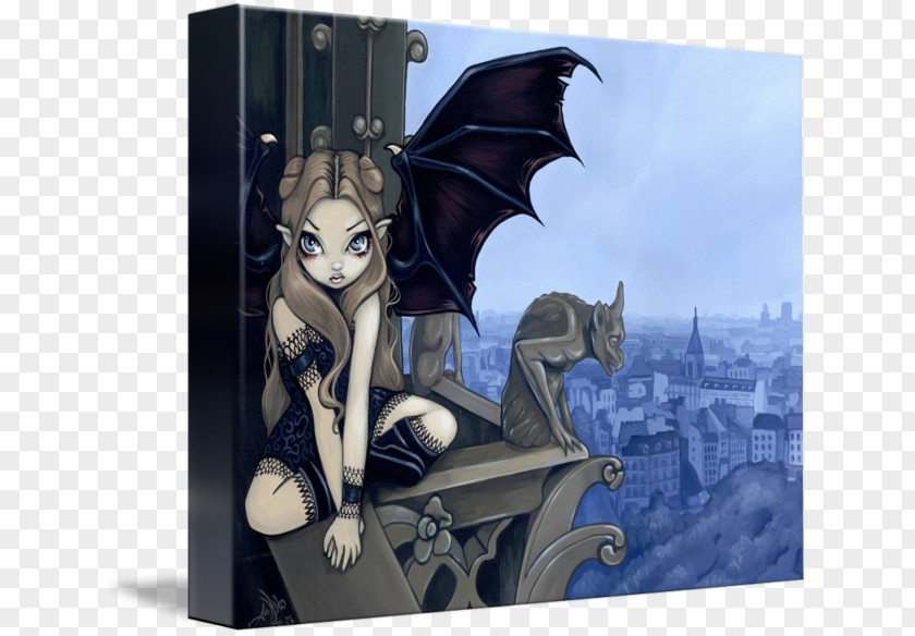 Fairy Gallery Wrap Notre-Dame De Paris Canvas Art PNG