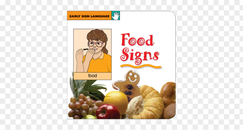 FOOD BOARD Food Signs Natural Foods (Beginning Sign Language Series) First Vegetarian Cuisine PNG