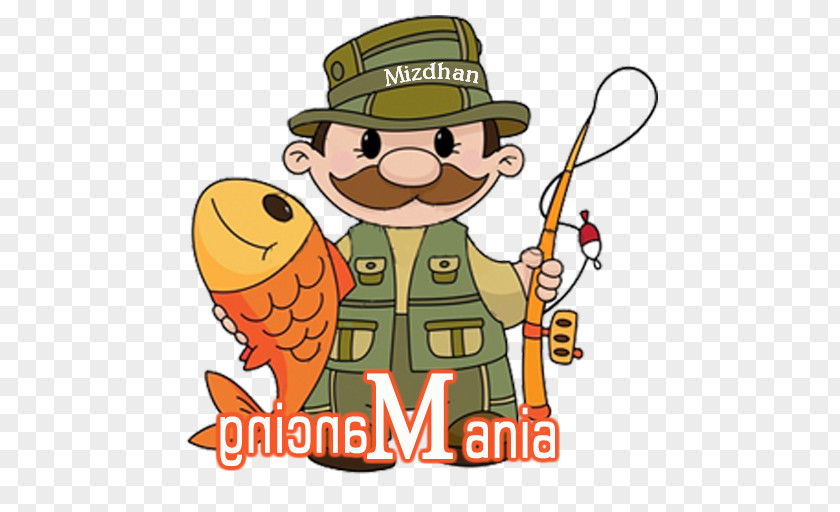 Hat Fishing Rods Cartoon PNG