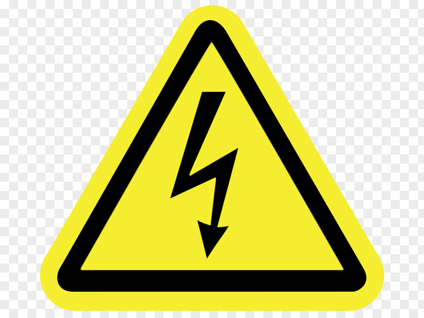 High Voltage Warning Sign Electricity Hazard PNG