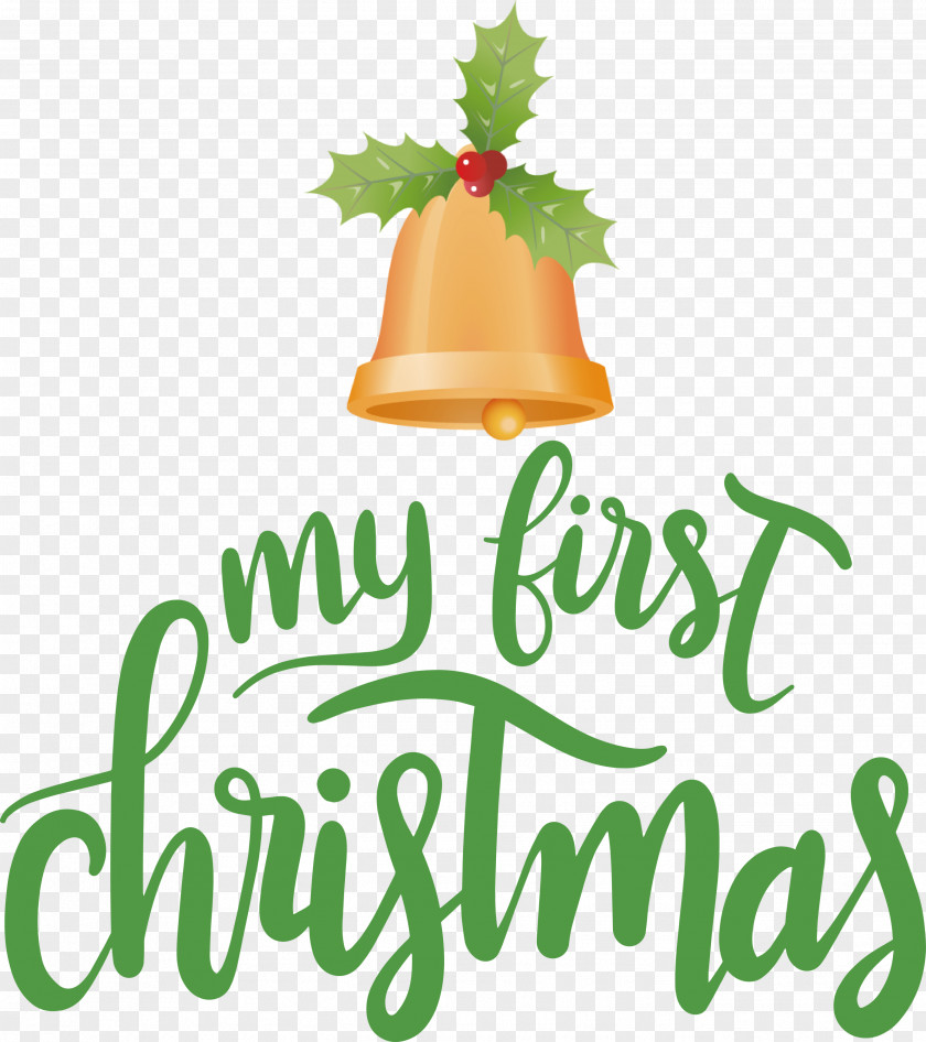 My First Christmas PNG