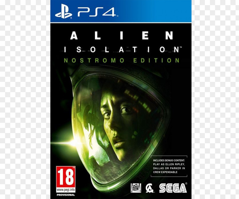 Playstation Alien: Isolation PlayStation 3 Xbox 360 Video Game PNG