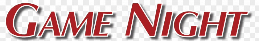 Game Night Logo Brand Font PNG