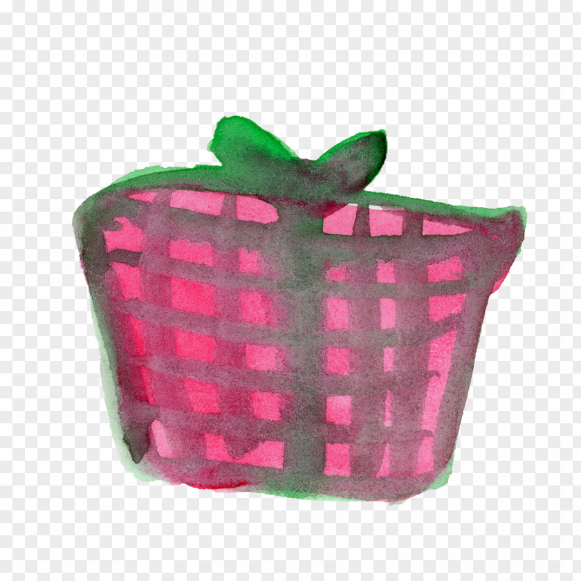 Green Pink Magenta Plastic Plant PNG