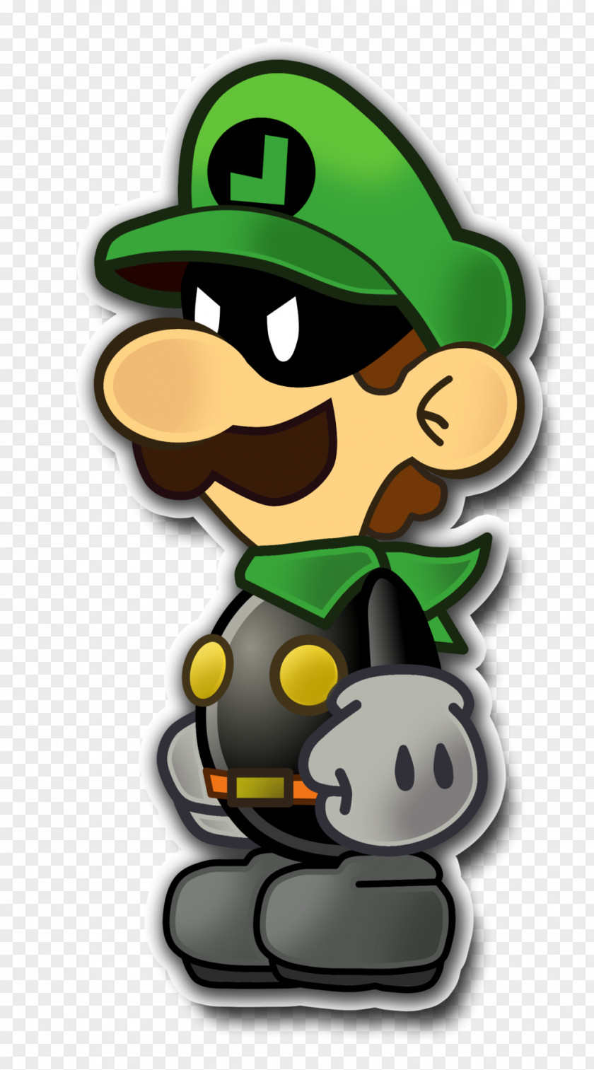 Mr Super Paper Mario Luigi Bros. PNG