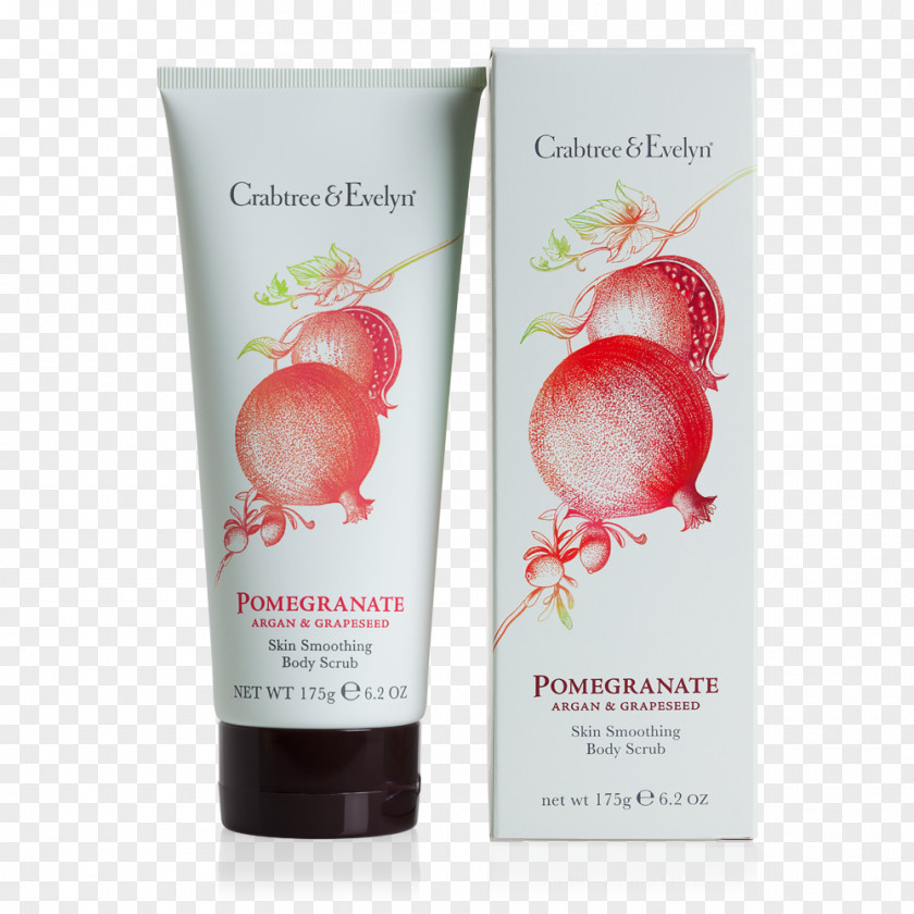 Body Scrub Lotion Crabtree & Evelyn Ultra-Moisturising Hand Therapy Shower Gel Pomegranate Hydratační Krém Na Ruce Argan Oil PNG