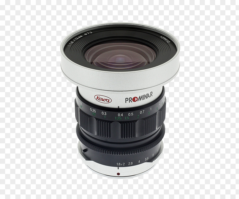 Formula 1 Fisheye Lens Micro Four Thirds System Kowa PROMINAR 8.5mm F/2.8 Camera PNG