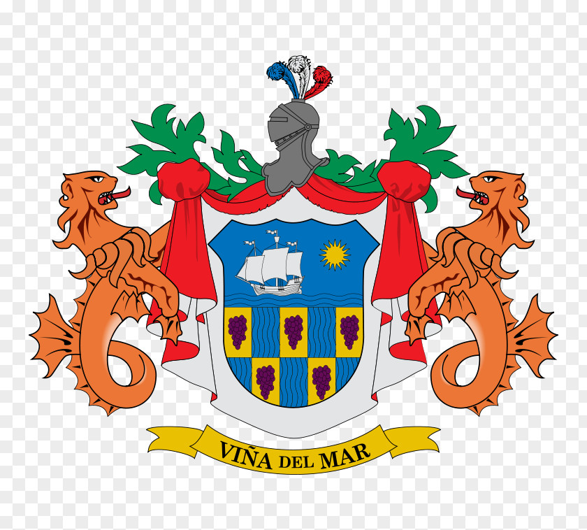 Vina Del Mar Chile Viña Coat Of Arms Stock Photography Image PNG