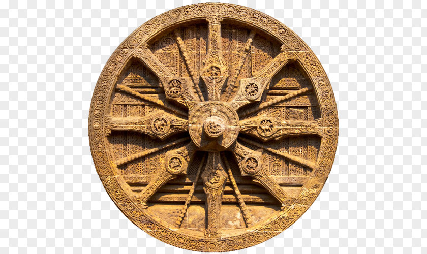 Chakra Konark Sun Temple Hindu Chariot PNG