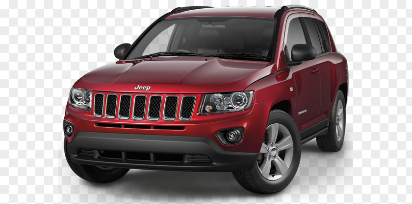 Red Jeep Compass Car Sport Utility Vehicle Audi A8 PNG