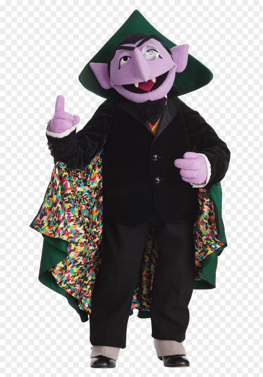 Big Post It Note Costume Count Von Dracula The Muppets Puppet PNG