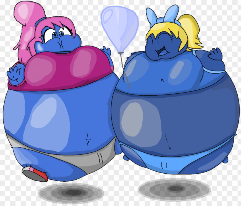 Blueberry Balloon Helium Body Inflation PNG