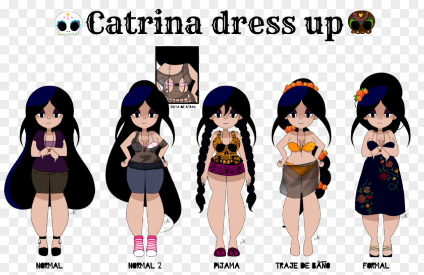 Branch Dress Up Black Hair Human Shoe Friendship PNG