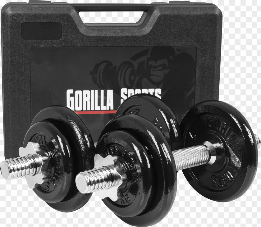 Dumbbells Dumbbell Suitcase Plastic Cast Iron Weight PNG