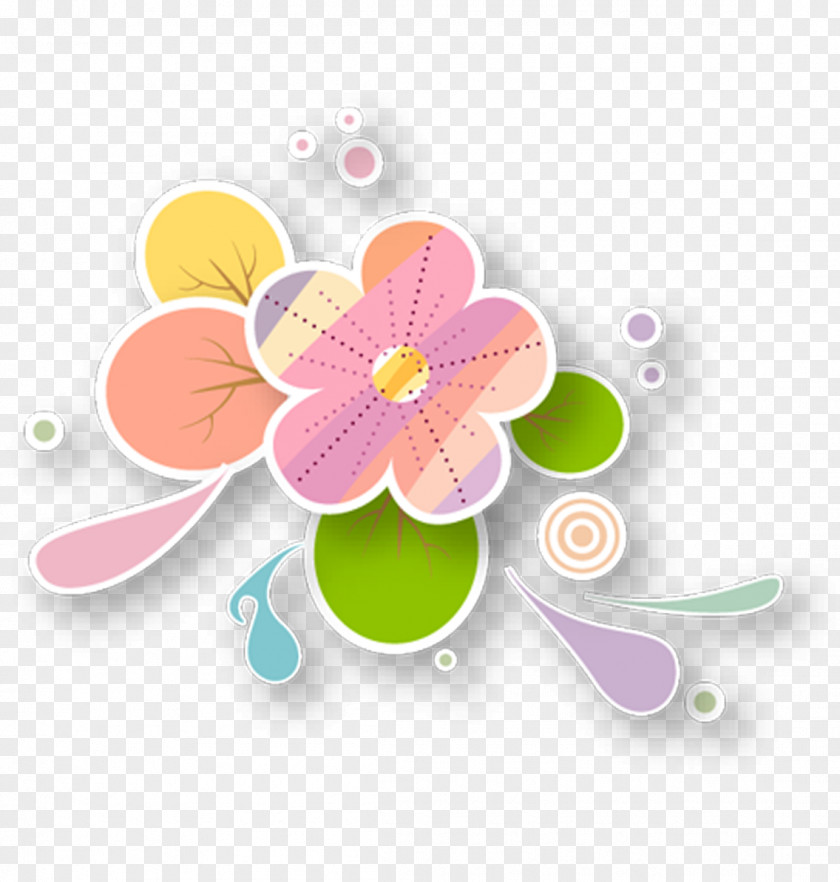 Floral Pattern Petal Wallpaper PNG