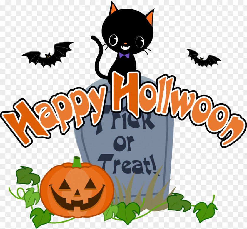Ill Whiskers Halloween Cartoon Clip Art PNG