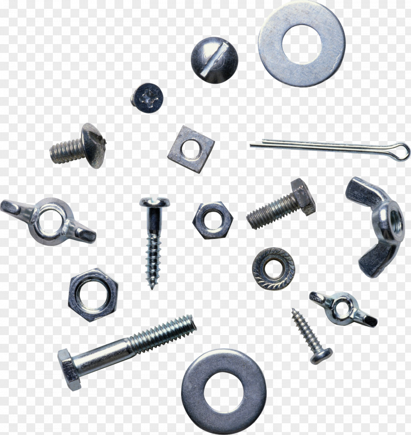 Screw Bolt Nut Fastener Architectural Engineering PNG