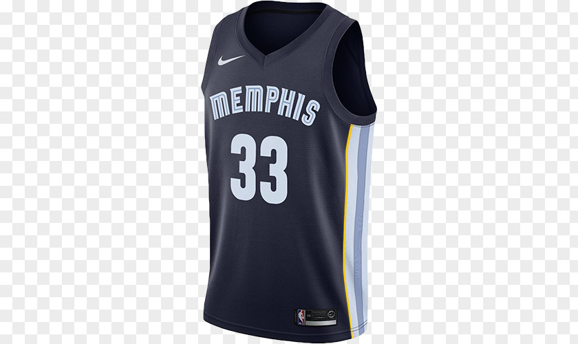 T-shirt Sports Fan Jersey Memphis Grizzlies NBA PNG