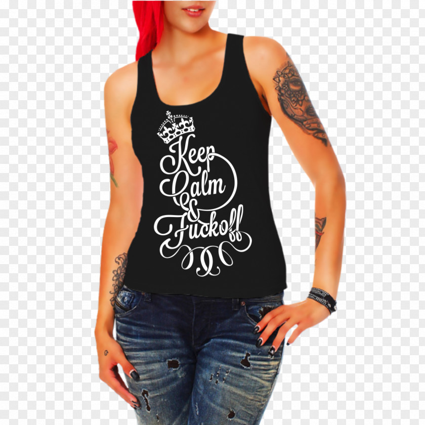 T-shirt Top Woman Clothing Sleeveless Shirt PNG