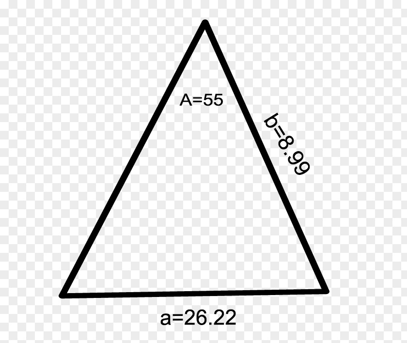 Triangle Mathematics Law Of Sines Geometry PNG