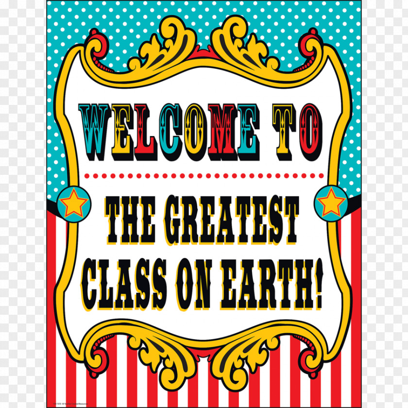 Carnival Circus Chart Teacher Education Learning Poster PNG