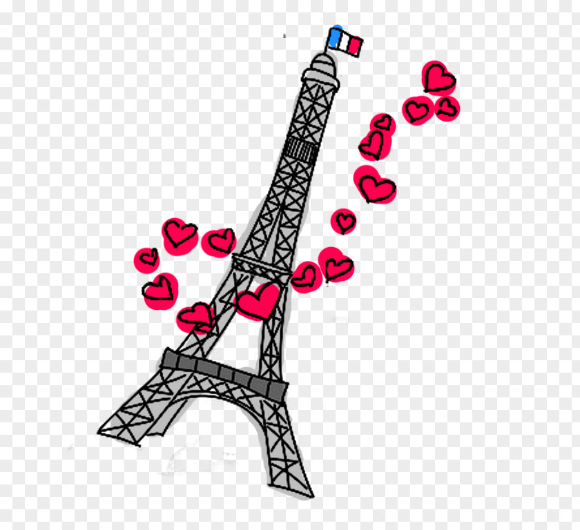 Eiffel Tower Clipart Drawing PNG