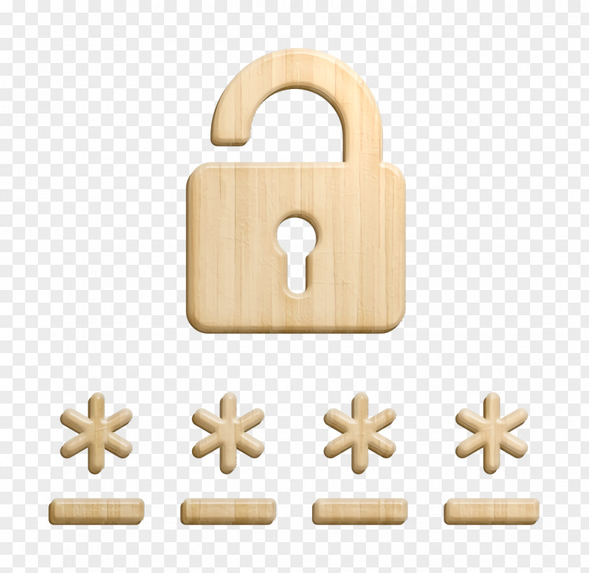 Multimedia Icon Security Set Password PNG