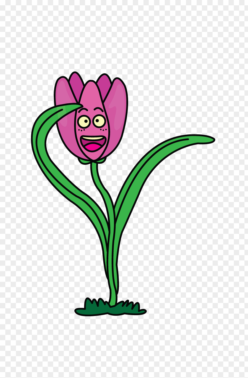 Tulips Drawing Cartoon Flower Humour Clip Art PNG