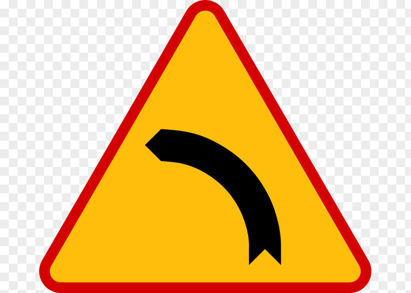 Two! Clipart Warning Sign Traffic Bourbaki Dangerous Bend Symbol Mandatory PNG