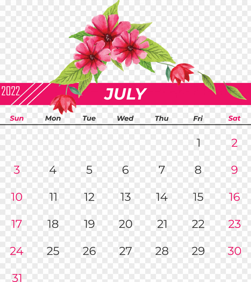 Calendar Font Flower Petal Magenta PNG